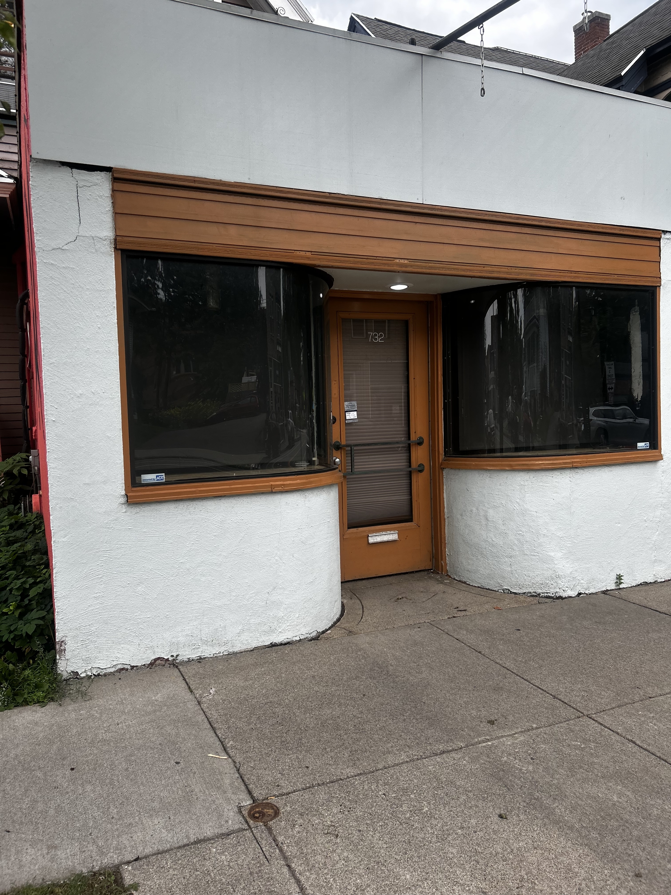 Current street-facing storefront at 732 South Avenue